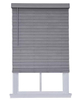 Gray Faux Wood Blinds