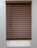 Brown Faux Wood Blinds